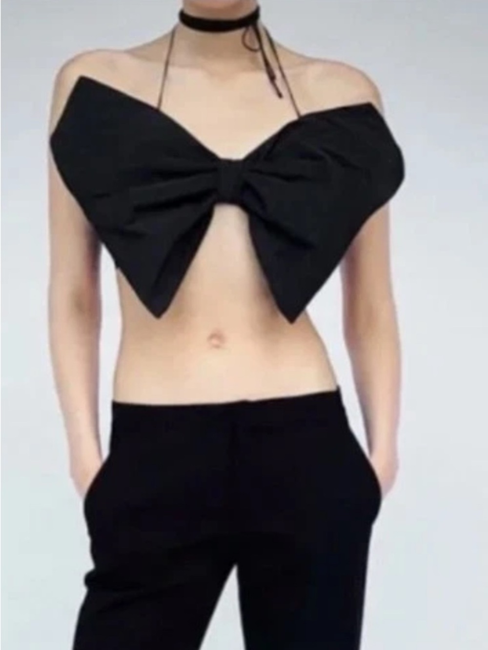 Zara Bow Top Size Medium Women's